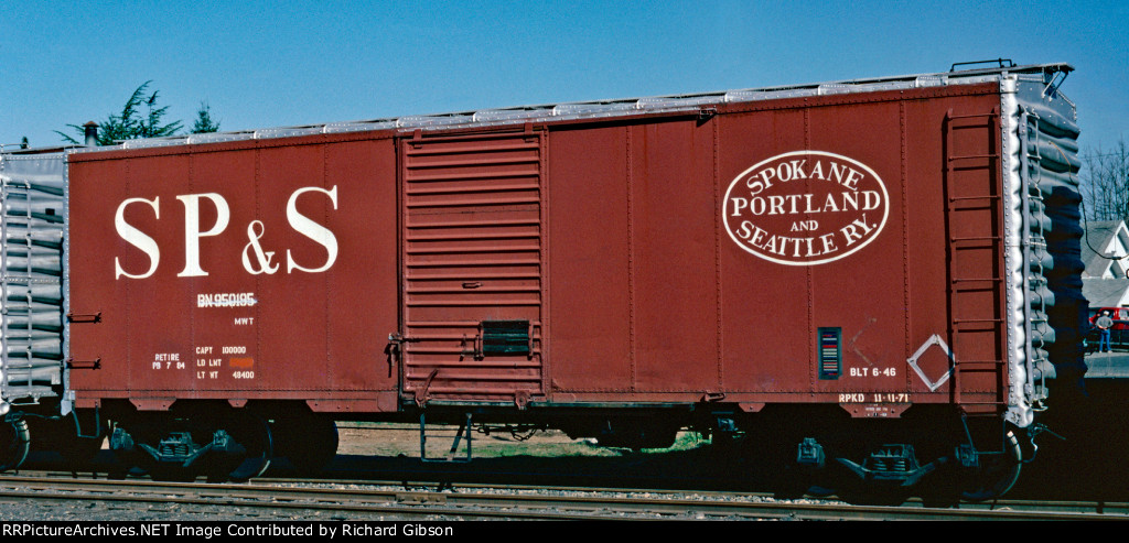 BN 950194 ex-SP&S Boxcar